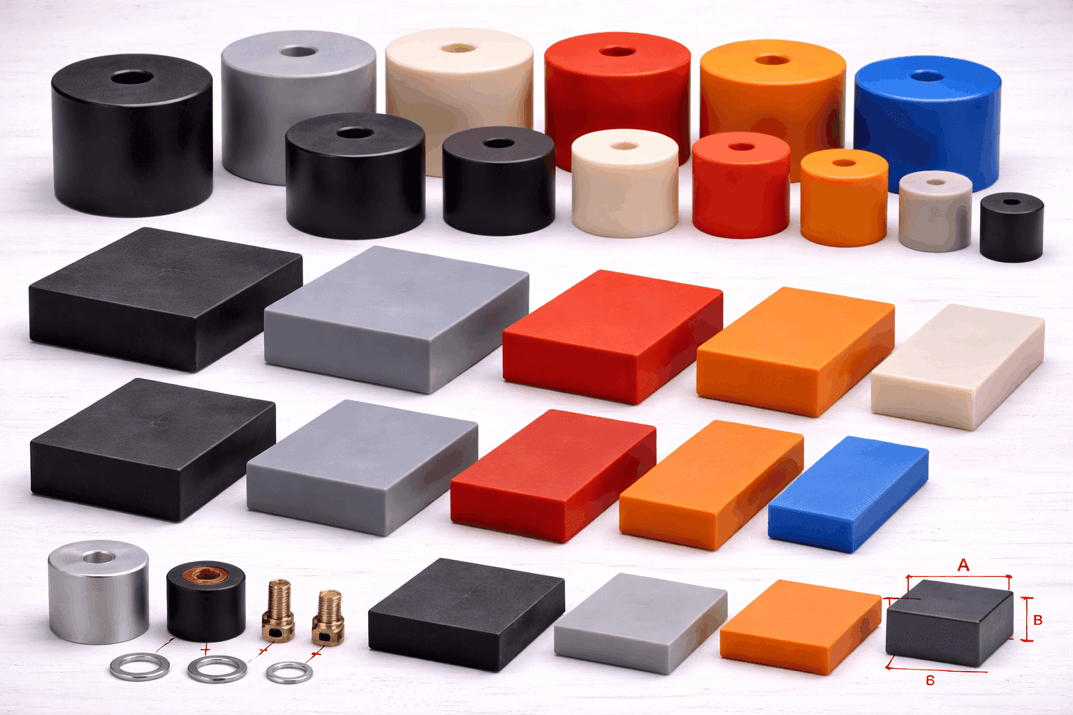 Silindirik ve Kare Dolu Takozlar