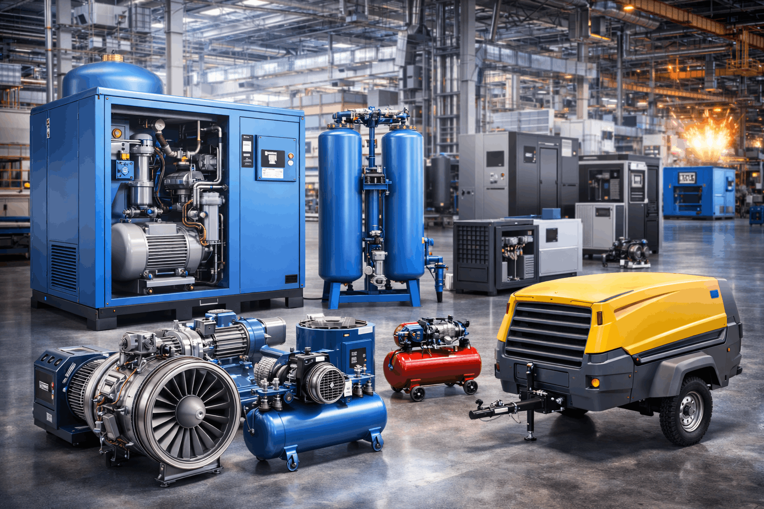 Kompresör Sanayi