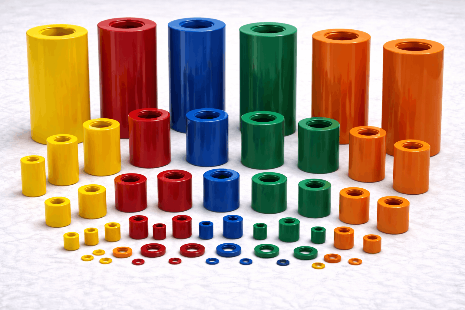 Poliüretan Boru Kalıp Yayları