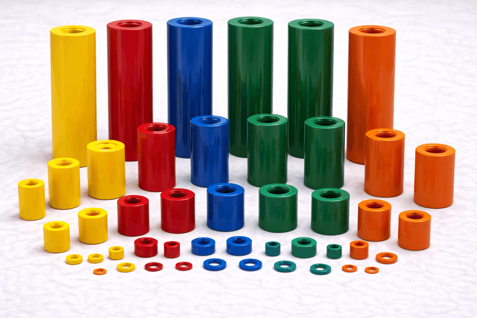 Poliüretan Dolu Kalıp Yayları