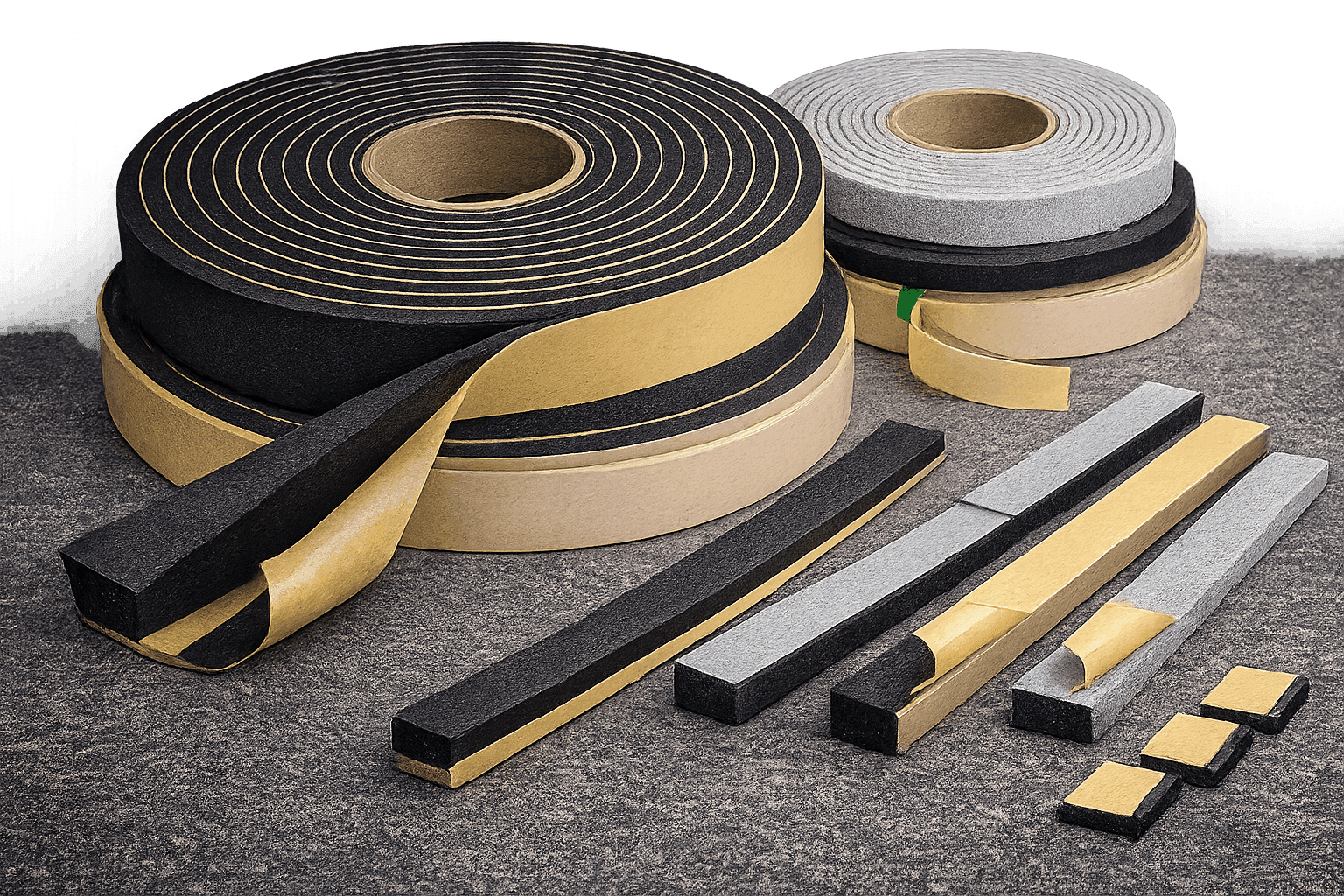 EPDM Yapışkanlı Şeritler